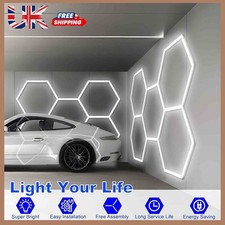 5 Hexagon LED Garage Lights