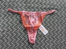 Freya pink spotty G string