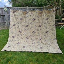 Very Large Lined Curtain. 195 cm Wide  x 216 cm Drop