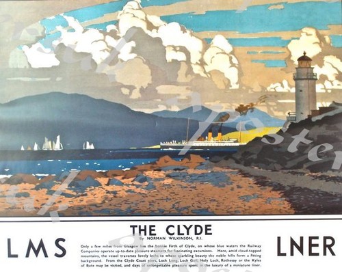 Vintage lner firth clyde - firth, of