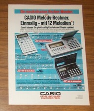 Rare Advertising Vintage CASIO
