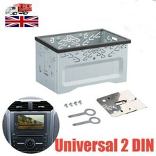 Car radio panel - car, mounting