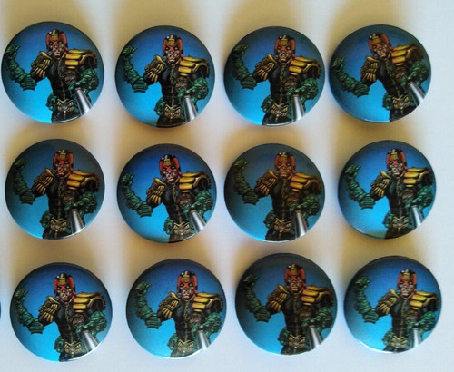 Judge dredd badges - dredd, (12