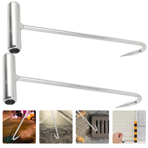 Manhole cover hooks - 2*manhole,