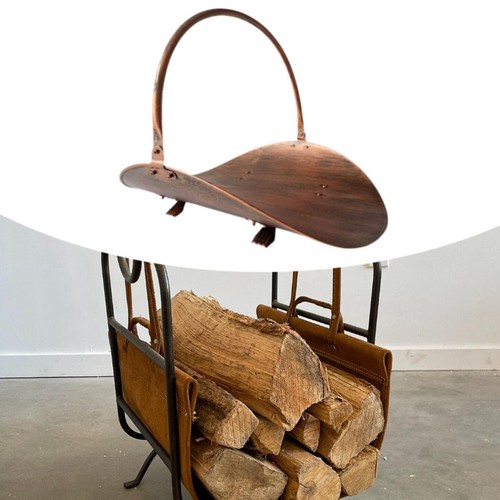 Fireplace log holder container - holder,