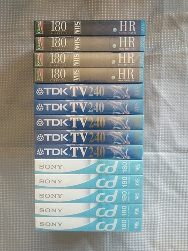Vhs blank video tapes 180 - video, &