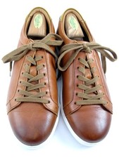 Allen Edmonds "COURTSIDE" Men's Low-Top Leather Dress Sneakers 8.5 D Chili(661N)