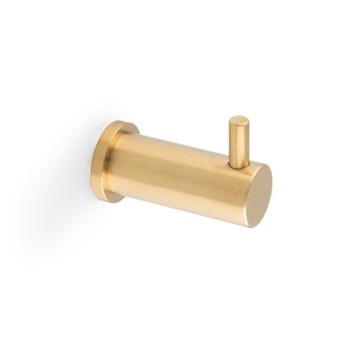 Brass coat hook - brass,