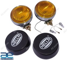 Pair Hella Yellow Chrome Ring