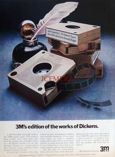 Vintage microfilm - '3m',