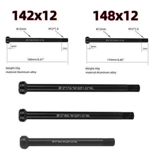 100 142 148x12mm bicycle - bicycle, thru