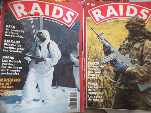 Raids military magazines - raids,