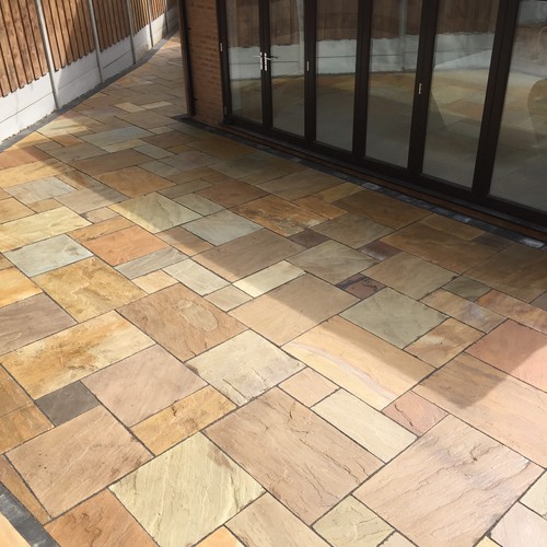 Patio paving indian - patio, paving/