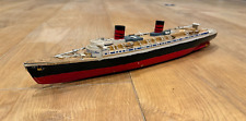 Vintage Model RMS Queen Elizabeth Passenger Liner Cunard 53cm Length Airfix 1968