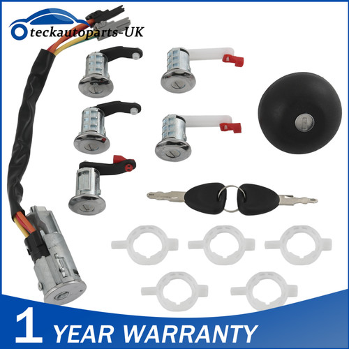 Ignition starter door lock set - ignition,