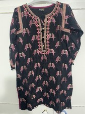 Girls Limelight Embroidered Lawn Kurta With Shalwar Size 6/7 Years