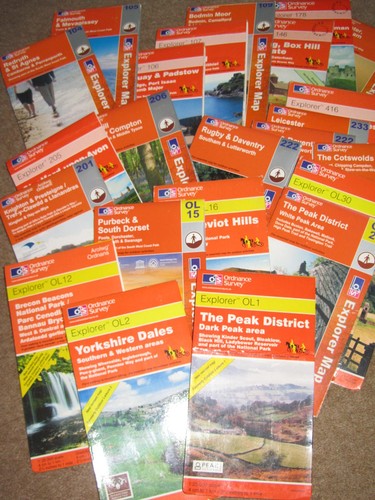 Ordnance survey explorer - os,