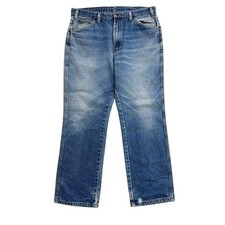 Dickies Jeans W34 L29 Mens Light Blue Regular Straight Fit Denim