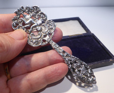 Antique Solid Silver Bon Bon