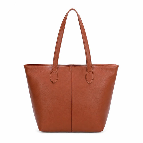 Women faux leather tote - faux,