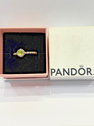 Genuine pandora green ring - pandora,