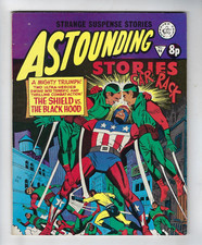 Astounding Stories # 94 - Alan Class 8p Issue - The Shield vs The Black Hood