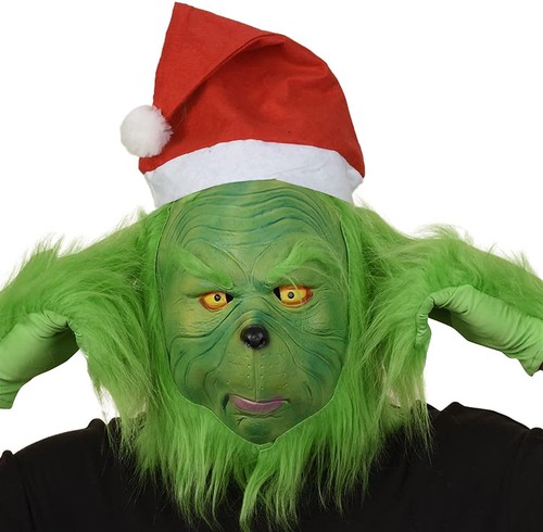 The grinch mask costume adult - the,