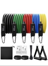 Resistance Bands Sets, 200 LBS Resistance Bands Stackable 