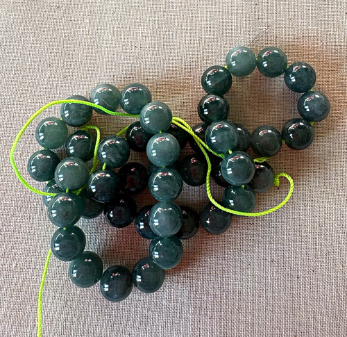 Olmec jade gemstone - olmec, beads