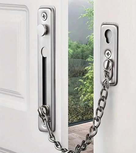 Heavy duty door chain lock - heavy,