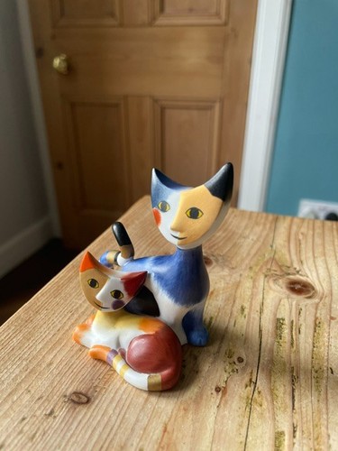 Cat figurine wachtmeister - figurine,