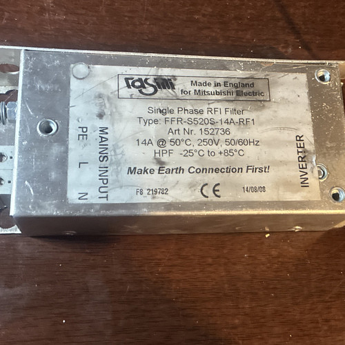 Schaffner single phase - phase, rfi