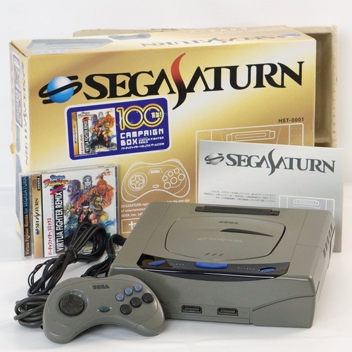 Sega saturn grey - sega,