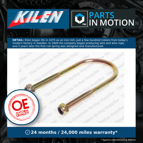 Leaf spring bolts - 2x, /