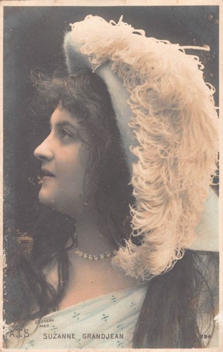 Postcard edwardian actress - postcard,