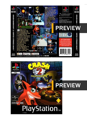 Crash bandicoot playstation - crash, 2