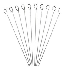 10 Kebab Skewers  Steel 35cm