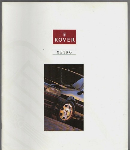 Rover metro 1992 market - metro, 1992-94