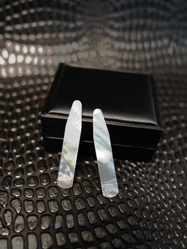 Mother pearl collar stays - of,