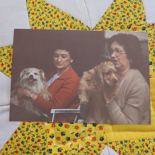 Vtg color snapshot photo 1980s - color,