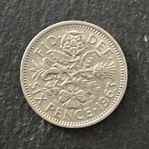 1963 sixpence - 1963,