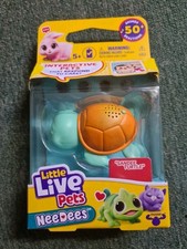 Little Live Pets Needees Interactive Pet Sandee Turtle Brand New Sealed Box
