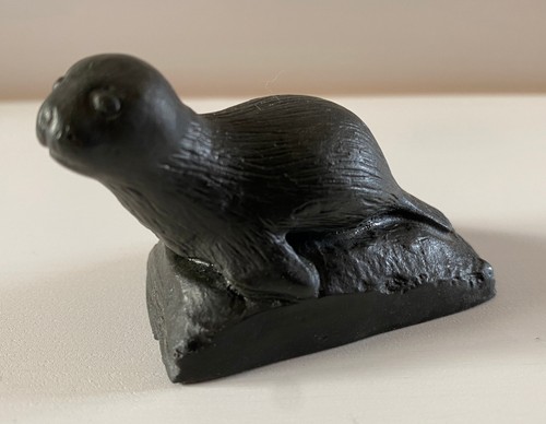 Soap stone hand carved - stone, seal