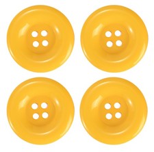 4x Buttons in Yellow & Extra