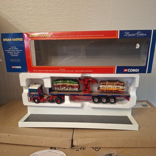 Corgi cc11910 erf flatbed - corgi,