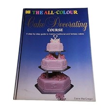 Cake Decorating Course Elaine MacGregor 1985 Hardback Book