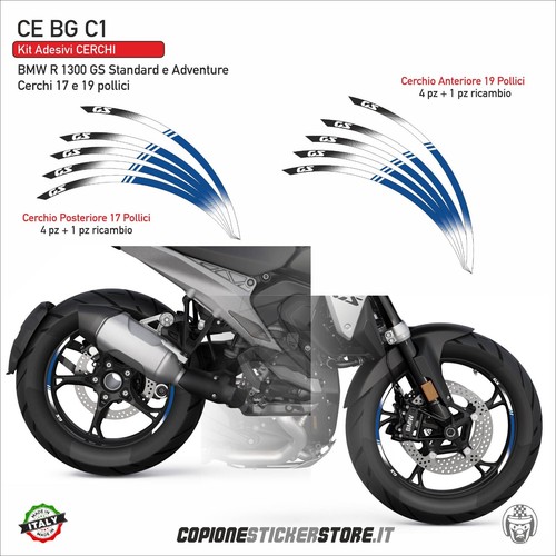 Set stickers wheels - set,