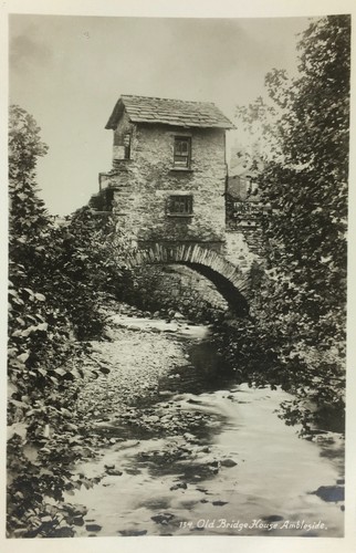 Vintage postcard cumbria lake - vintage,