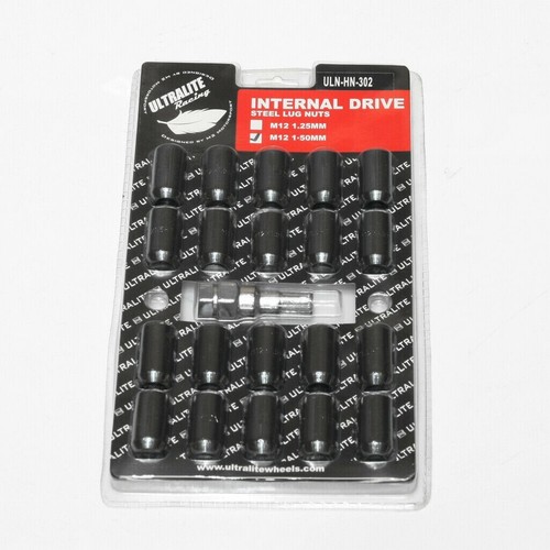 20x m12x1 black internal - 20x,