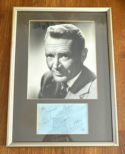 Sir john mills signed - sir,